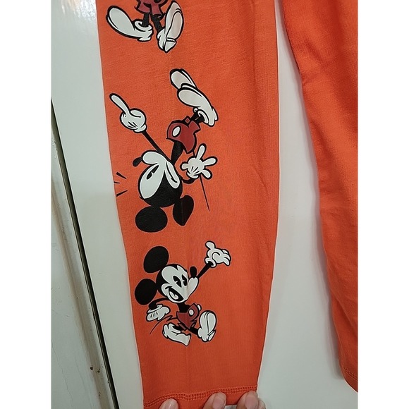 NWT Disney Youth 11/12 Mickey Mouse Red Whoooa Long Sleeve Shirt - Picture 6 of 9